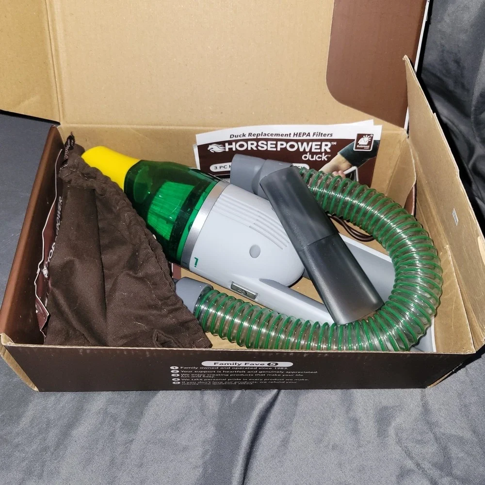 Horsepower Duck Cordless, Ultra-Compact, Powerful Vacuum As Seen On-TV